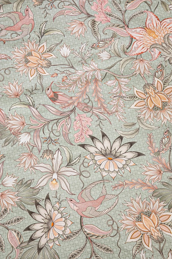 Komplet pościeli bawełnianej wzorzystej 160 x 200 cm kolor multicolor RS25-PCU503 multicolor