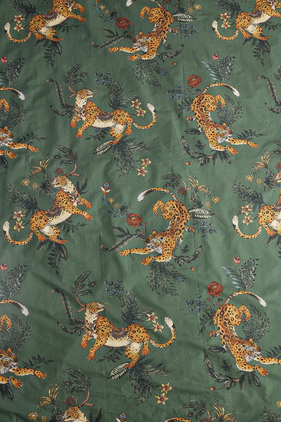 Komplet pościeli bawełnianej wzorzystej 200 x 200 cm kolor multicolor multicolor RS25-PCU801