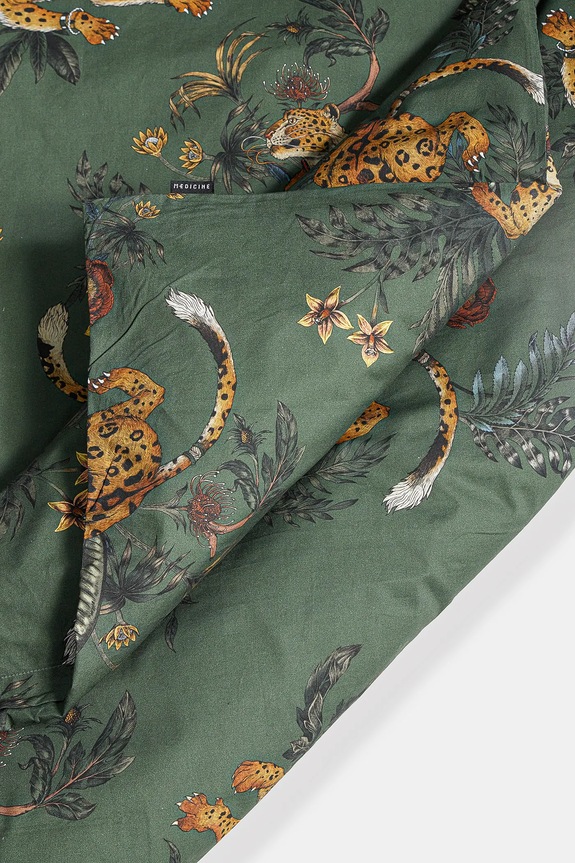 Komplet pościeli bawełnianej wzorzystej 200 x 200 cm kolor multicolor RS25-PCU801 multicolor