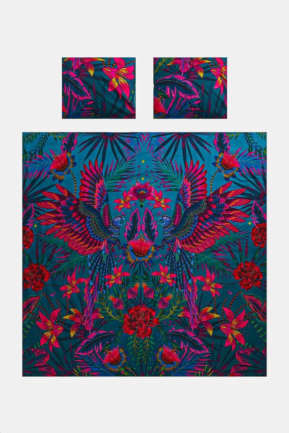 Komplet pamučne posteljine Medicine 50 x 60 cm / 200 x 200 cm RS25-PCU901 šarena RS25