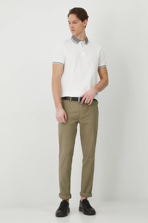 Medicine polo in cotone RS25-POM050 bianco RS25