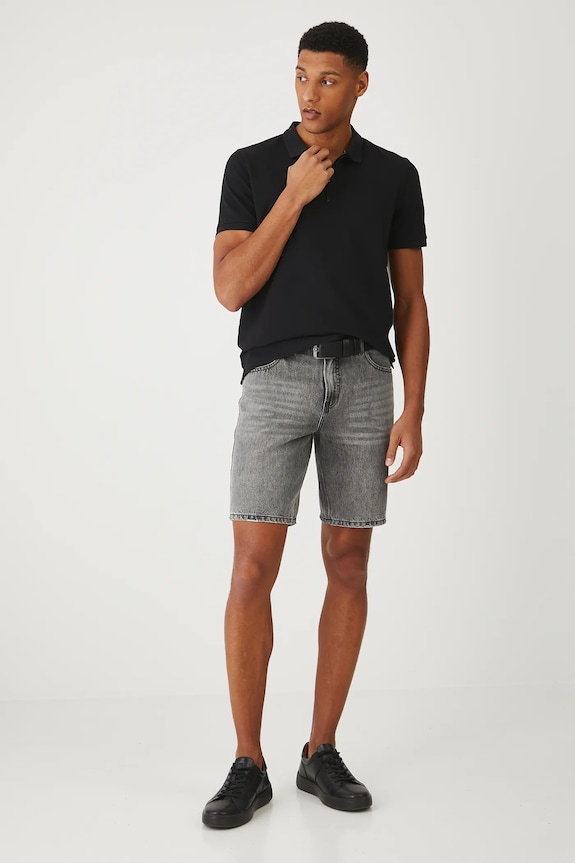 Πόλο Medicine RS25-POMB20 μαύρο RS25