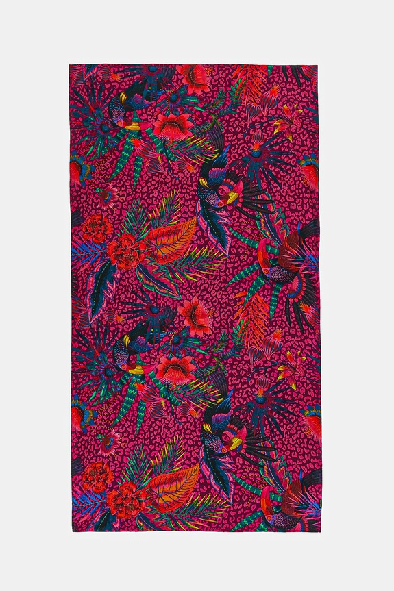 Medicine ręcznik plażowy bawełniany 100 x 180 cm RS25-REU701 multicolor RS25