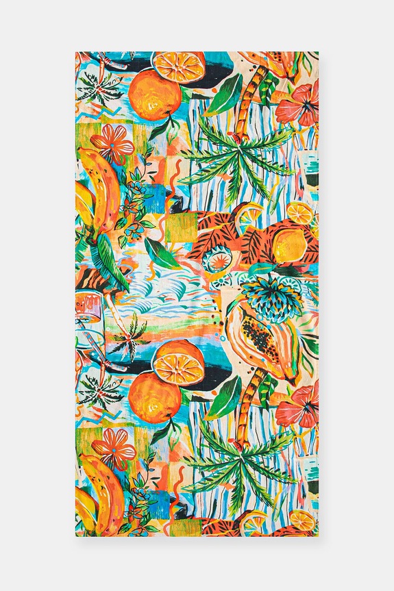 Medicine ręcznik plażowy bawełniany 100 x 180 cm RS25-REU801 multicolor RS25
