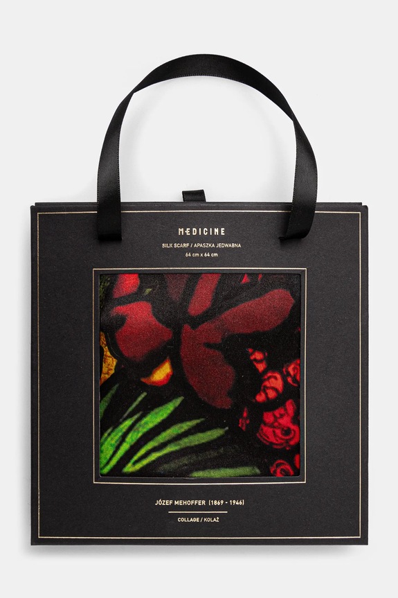 Chusta jedwabna damska z kolekcji Eviva L'arte kolor multicolor RS25.SAD250 multicolor RS25