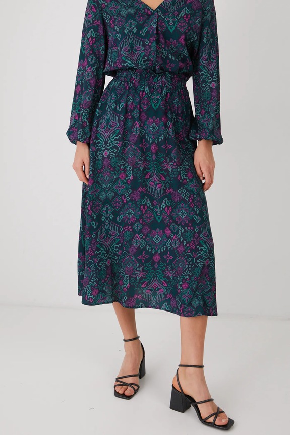 Medicine szoknya szövet türkiz RS25-SDD030