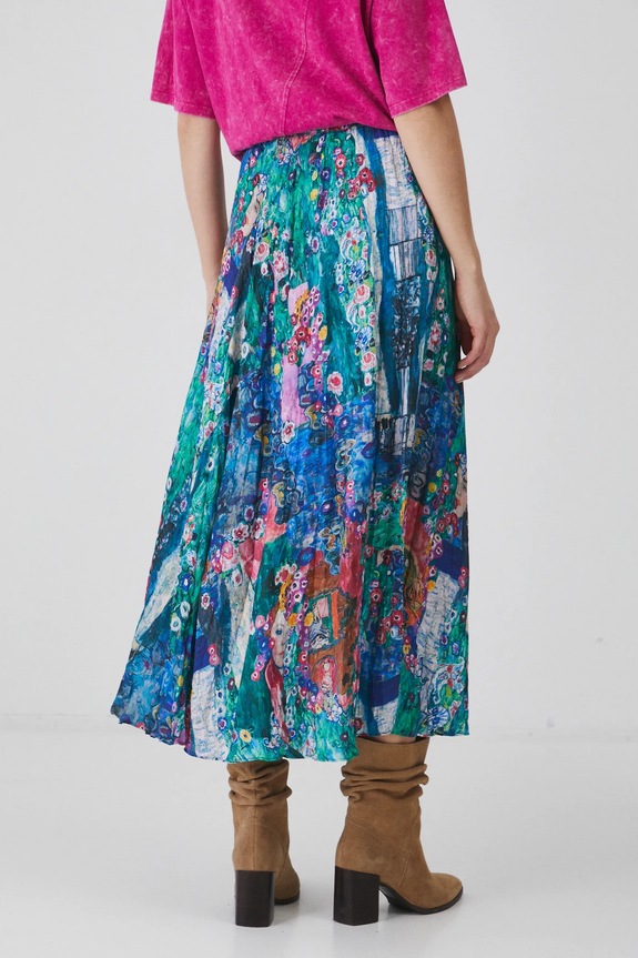 Spódnica damska maxi z kolekcji Eviva L'arte kolor multicolor multicolor RS25.SDD252