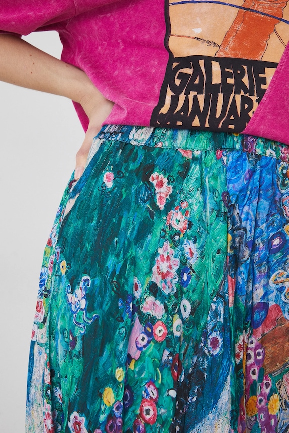 Spódnica damska maxi z kolekcji Eviva L'arte kolor multicolor RS25.SDD252 multicolor