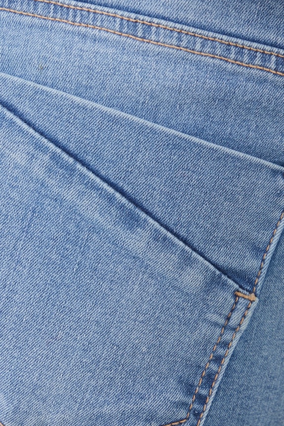 Džíny dámské skinny, se sepraným efektem modrá barva modrá RS25-SJD020