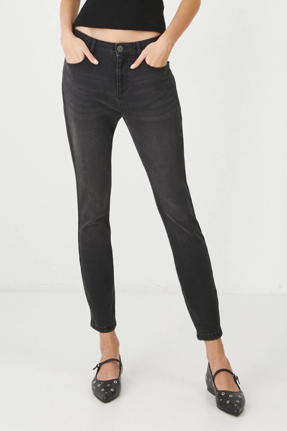 Rifle dámske skinny čierna farba RS25.SJD021 čierna RS25