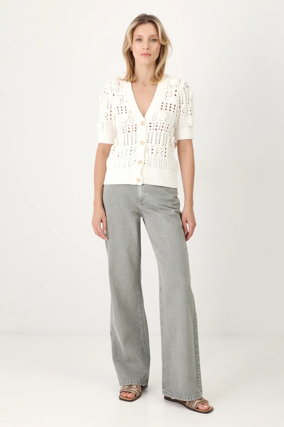 Medicine jeansy bawełniane RS25-SJD505 zielony RS25