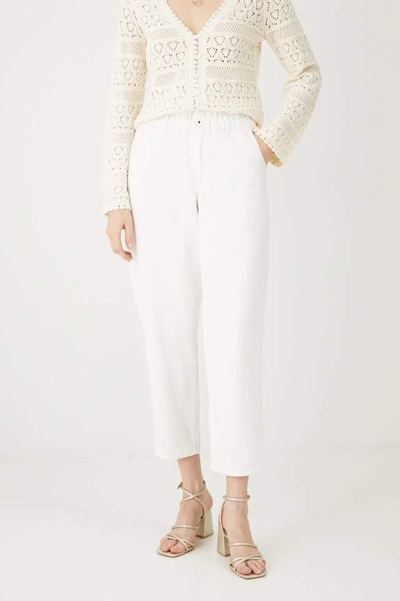 Medicine nadrág szövet fehér RS25-SPD402