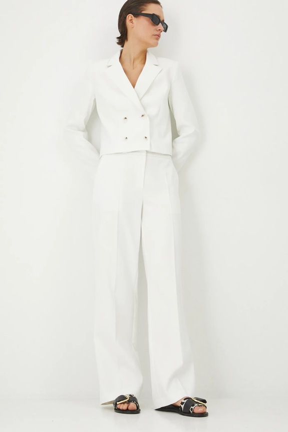 Παντελόνι Medicine με ελαστάν μπεζ RS25-SPD705