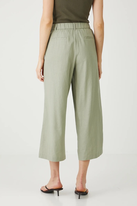 Odjeća Lanene hlače Medicine RS25-SPDB02 zelena