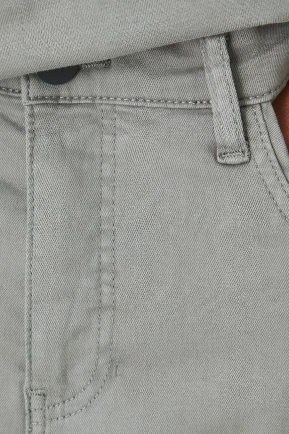 Spodnie męskie slim gładkie kolor zielony zielony RS25-SPM400