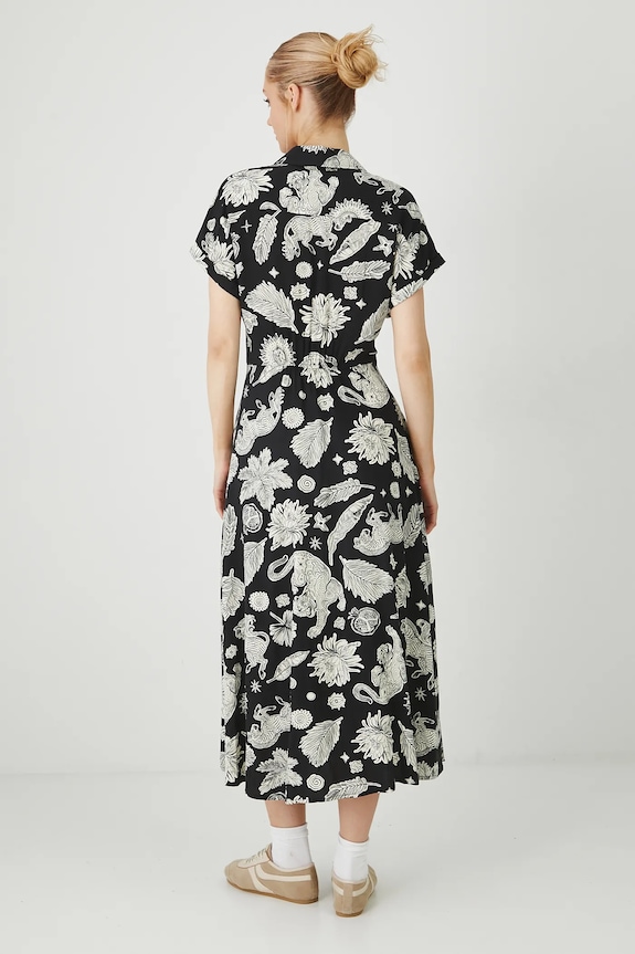 Ρούχα Φόρεμα Medicine RS25-SUD092 μαύρο