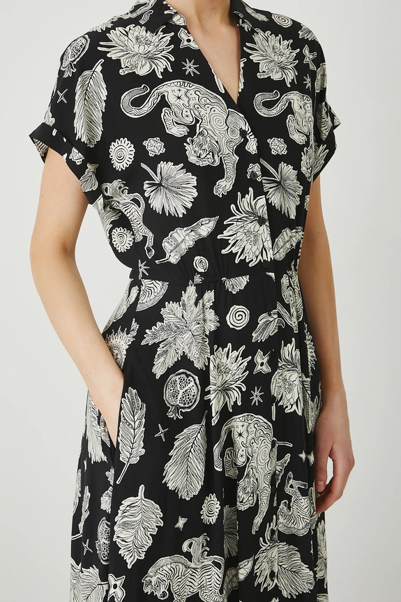 Φόρεμα Medicine RS25-SUD092 μαύρο