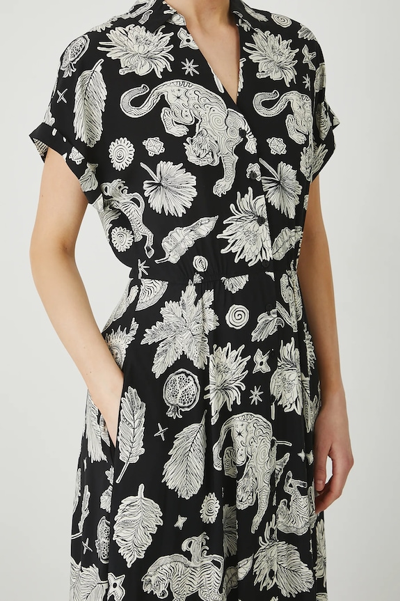 Φόρεμα Medicine RS25-SUD092 μαύρο