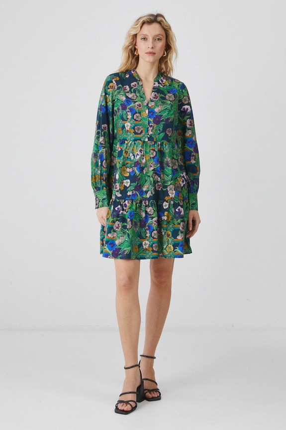 Šaty dámske mini z kolekcie Eviva L'arte viac farieb RS25-SUD252 viacfarebná RS25