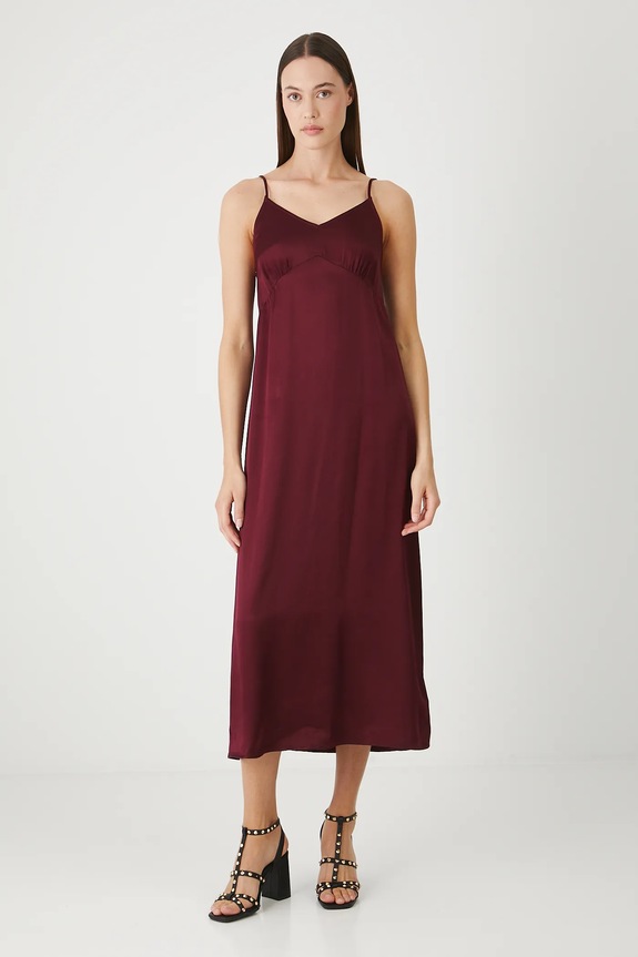 Φόρεμα Medicine RS25-SUDC02 μπορντό RS25