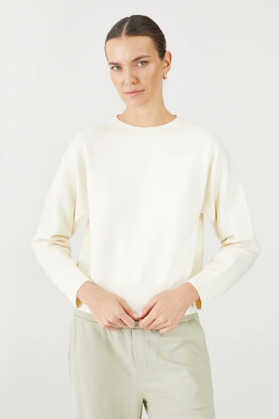 Medicine maglione semplice beige RS25-SWD305