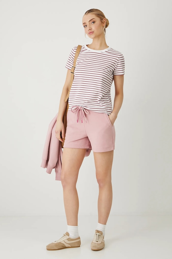 Kratke hlače Medicine pletivo roza RS25-SZD072