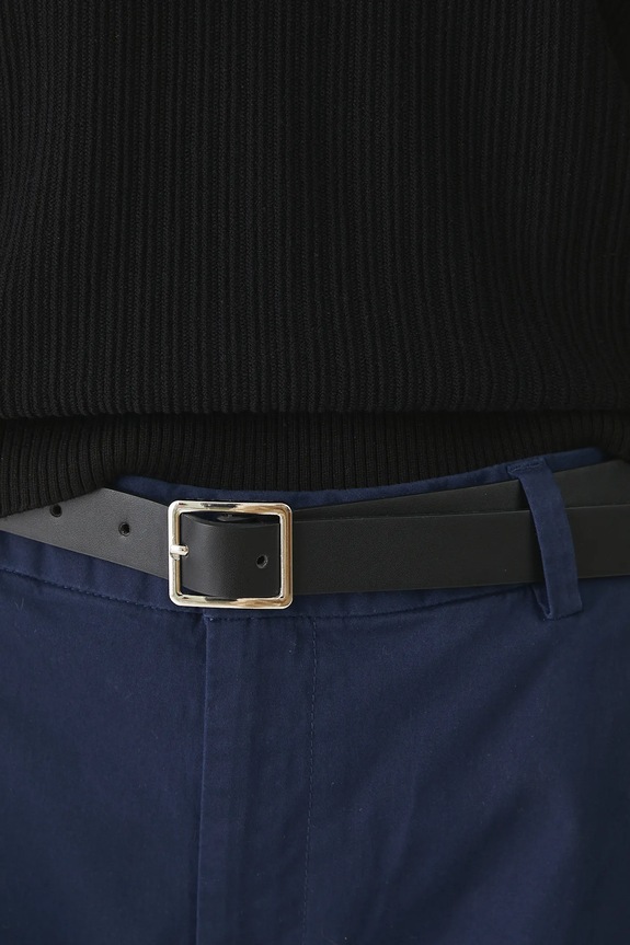 Szorty bawełniane damskie z elastanem z paskiem kolor granatowy granatowy RS25-SZDA07