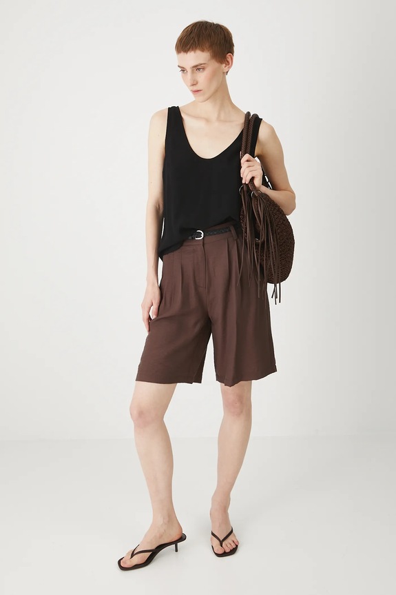 Σορτς Medicine RS25-SZDC02 καφέ RS26