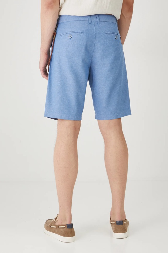 Ρούχα Σορτς από λινό Medicine RS25-SZM072 μπλε