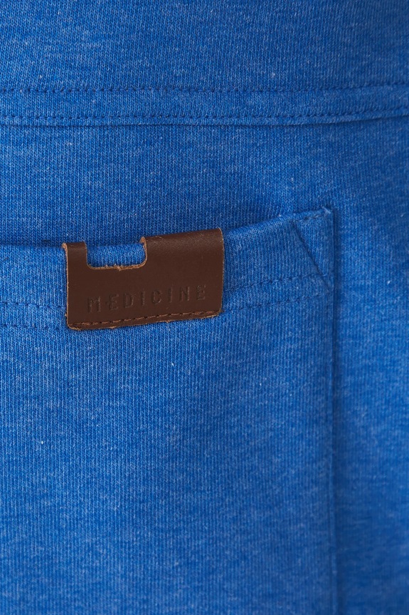 Szorty męskie melanżowe kolor niebieski RS25-SZM080 niebieski