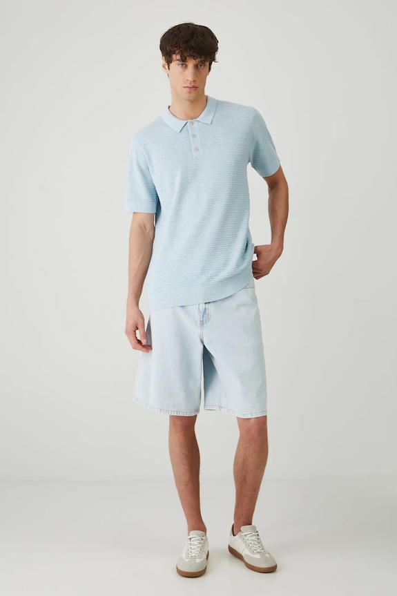 Βαμβακερό σορτσάκι Medicine RS25-SZM703 μπλε RS25