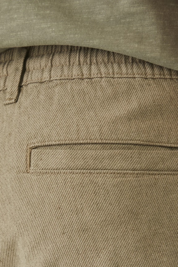 Medicine pantaloncini in lino misto verde RS25-SZM902