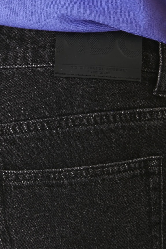 Medicine pantaloni scurti jeans negru RS25-SZM932