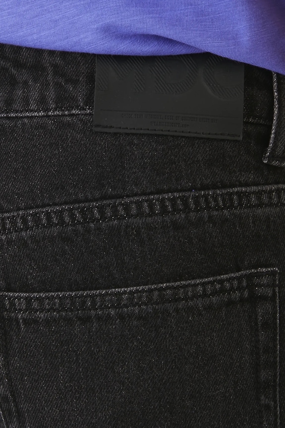 Medicine pantaloni scurti jeans negru RS25-SZM932
