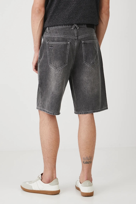 Abbigliamento Medicine pantaloncini di jeans in cotone RS25-SZMB01 grigio