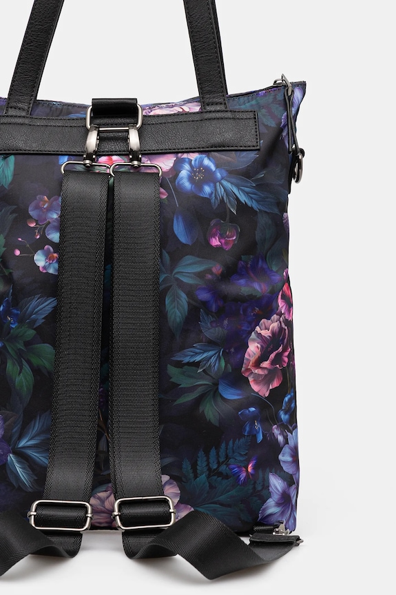 Akcesoria Torebka damska z funkcją plecaka wzorzysta kolor multicolor RS25-TOD307 multicolor