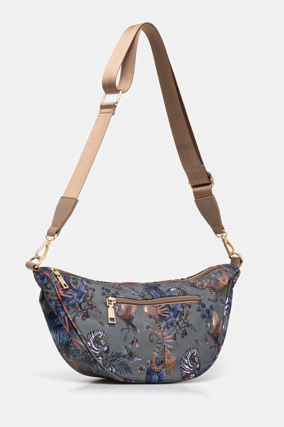 Nerka travel damska wzorzysta kolor zielony RS25-TOD608 zielony RS25