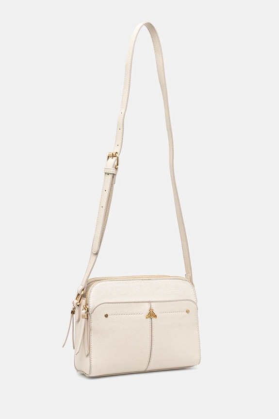 Torebka damska z imitacji skóry kolor biały RS25-TOD701 biały RS25