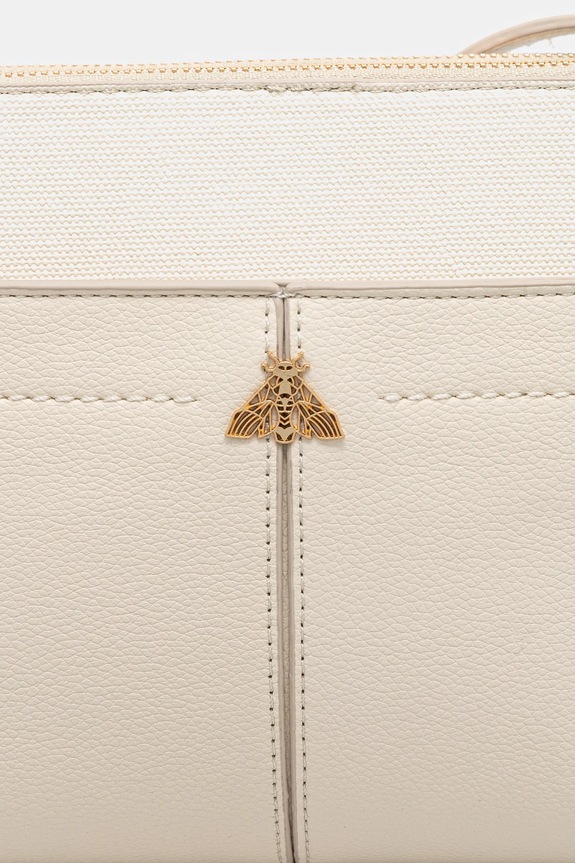 Torebka damska z imitacji skóry kolor biały biały RS25-TOD701