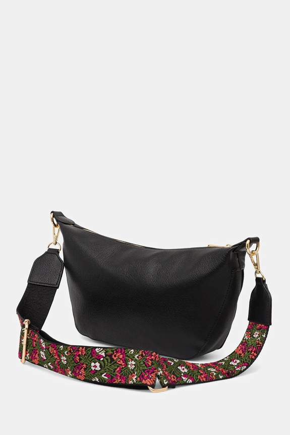 Akcesoria Torebka damska z imitacji skóry kolor czarny RS25-TODA00 czarny