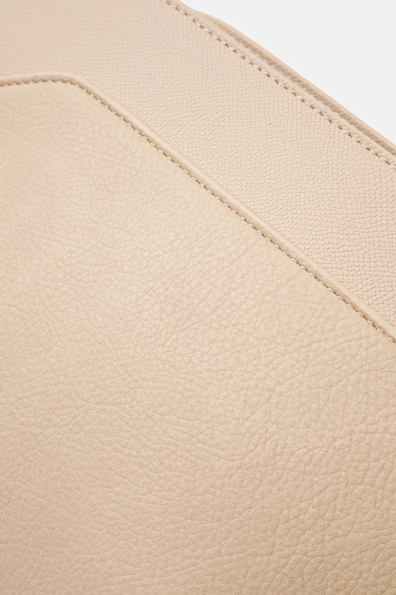 Torebka damska z imitacji skóry kolor beżowy RS25.TODA03 beżowy