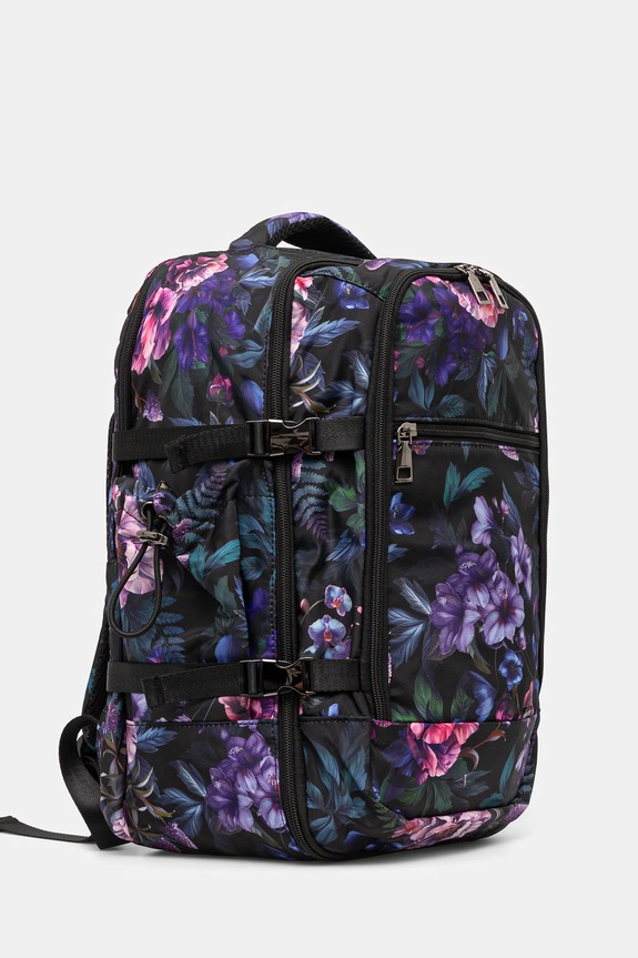 Plecak podróżny kabinowy w kwiaty RS25.TPD303 multicolor RS25