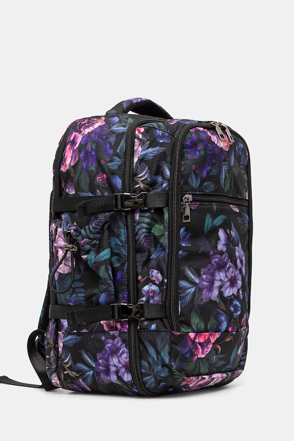 Plecak podróżny kabinowy w kwiaty RS25.TPD303 multicolor RS25