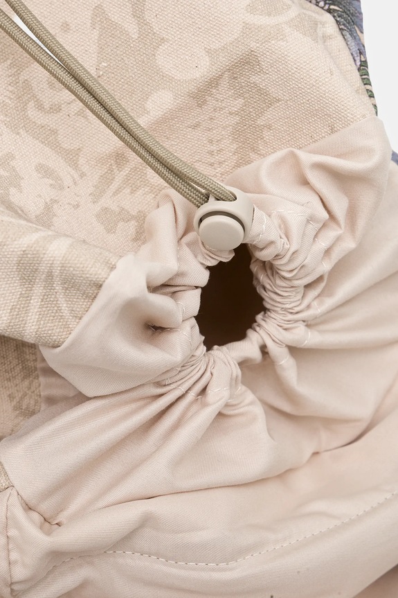 Plecak bawełniany damski z kolekcji Medicine x Słowiński Park Narodowy kolor beżowy RS25.TPDA50