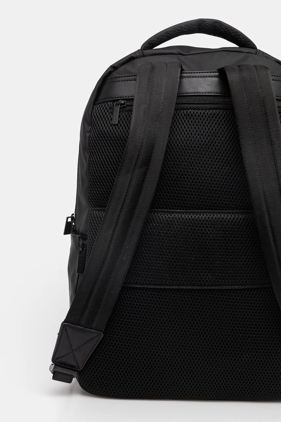 Akcesoria Plecak męski gładki kolor czarny RS25-TPM601 czarny