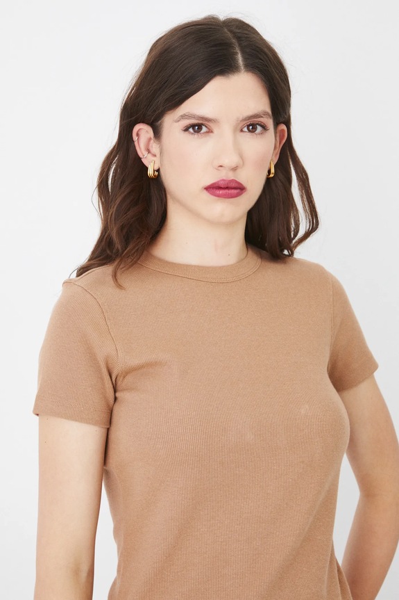 Majica kratkih rukava Medicine bež RS25-TSD010