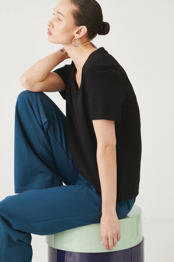 Medicine t-shirt bawełniany czarny RS25-TSD032