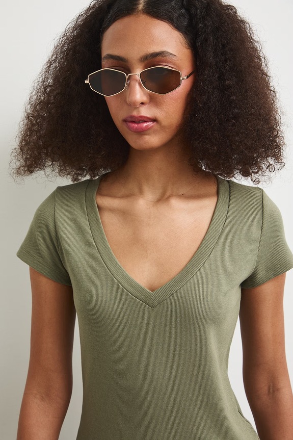 Kratka majica Medicine RS25-TSD091 zelena