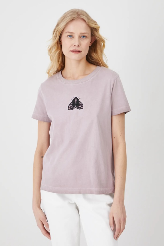 Medicine pamut póló rózsaszín RS25-TSD608