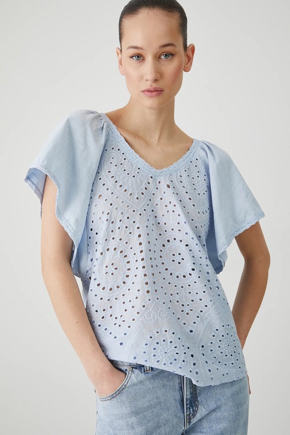 Odzież Medicine t-shirt bawełniany RS25-TSD705 niebieski